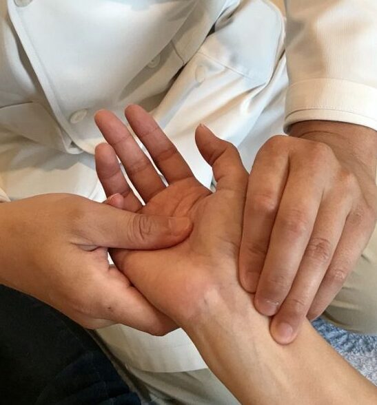 脈診の写真